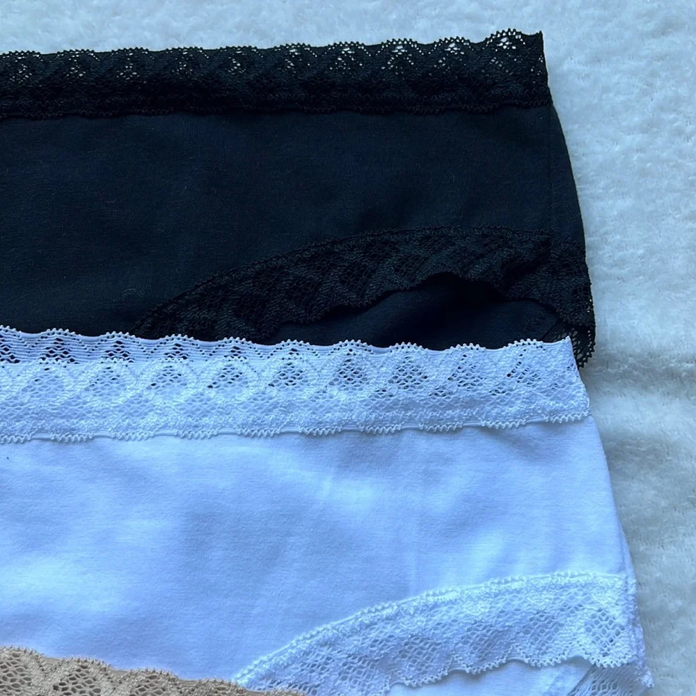 (3) NATORI Bliss Cotton Briefs